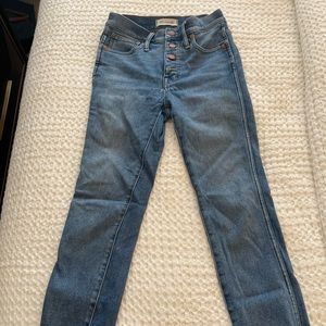Madewell High Rise Skinny Jeans